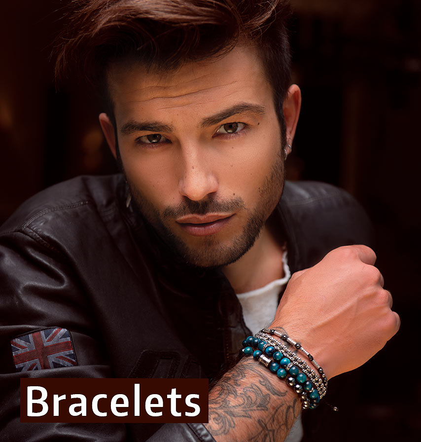 Bracelets et colliers Hommes